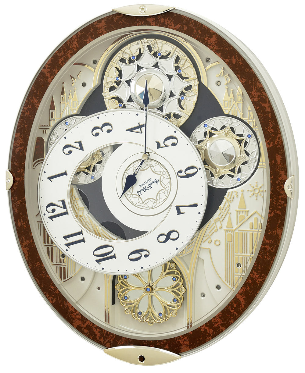 Rhyth Clock 4MH447WU23 Gala Magic Motion – Rhythm Clocks