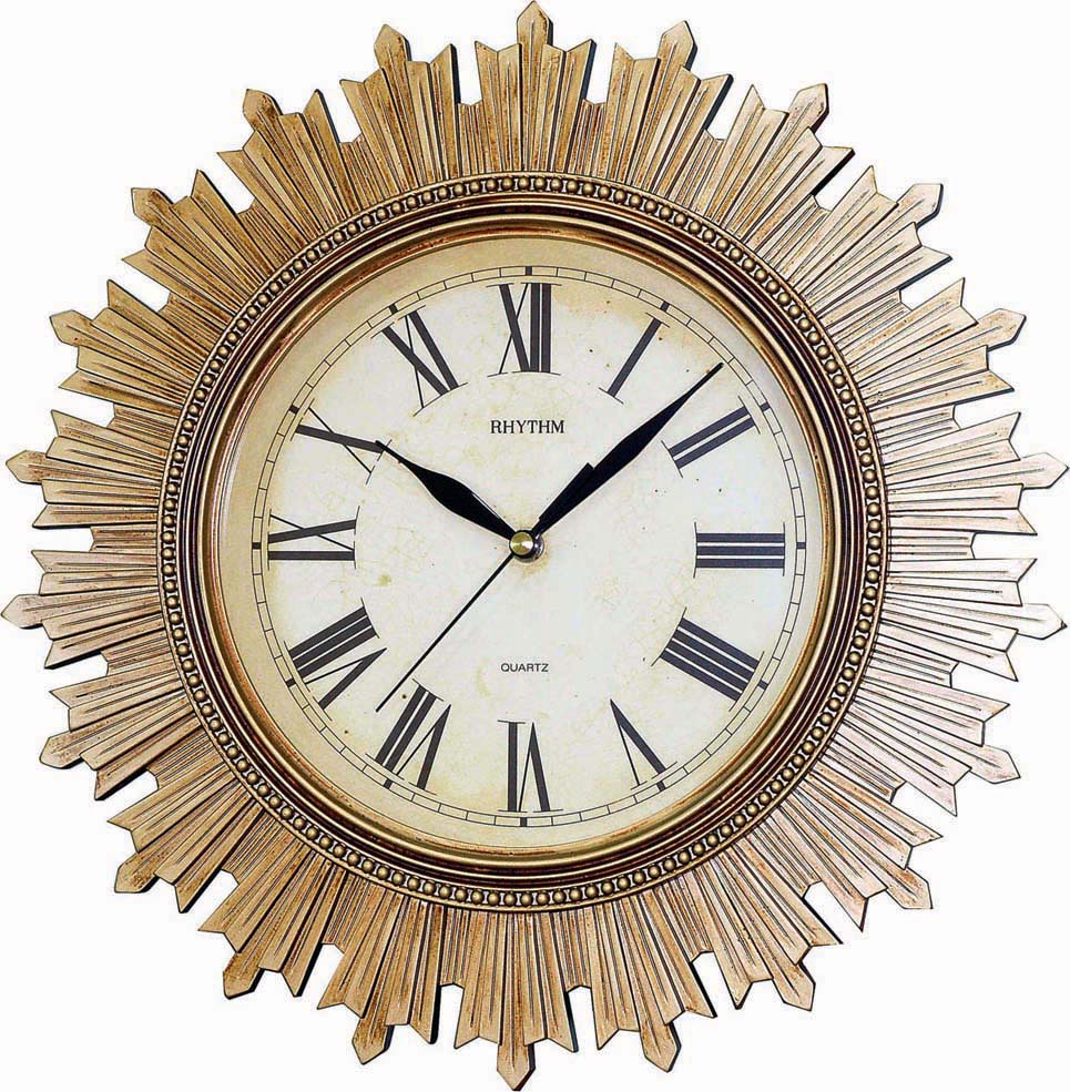 CMG887NR18 Poly Case Decorative Clock