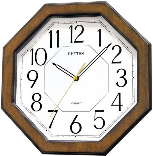 CMG944NR06 Octagon Wooden Clock