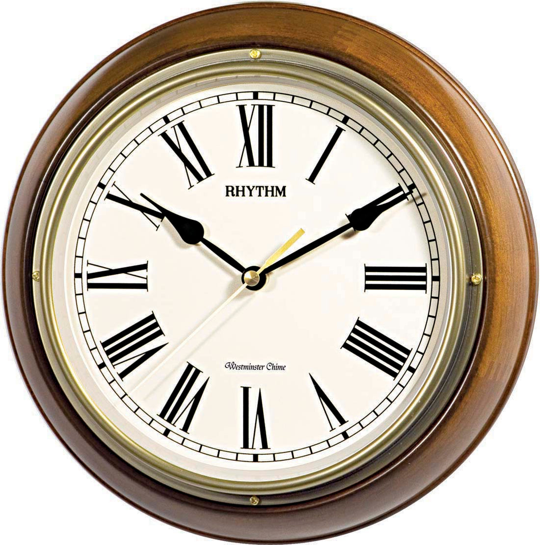 CMH723CR06 Roman Numerals Station Clock – Rhythm Clocks