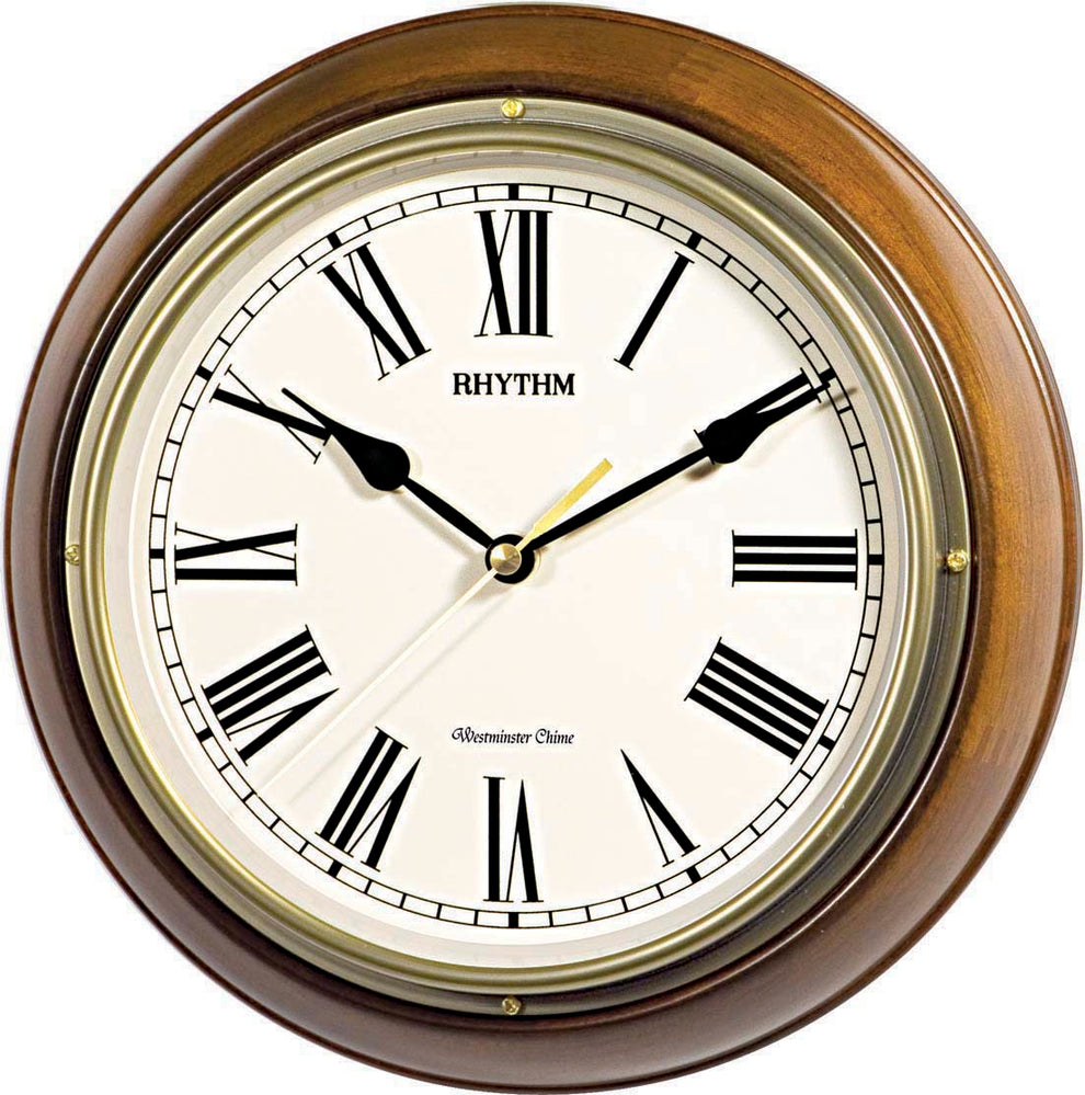 CMH723CR06 Roman Numerals Station Clock – Rhythm Clocks