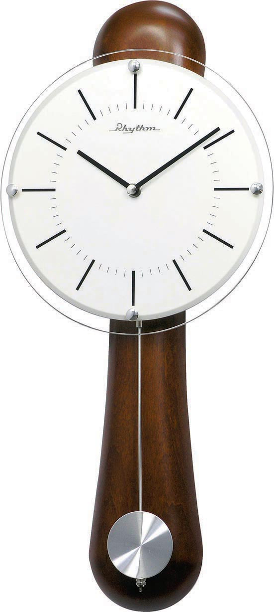 Rhyth Clock CMP525NR06 Wooden Pendulum – Rhythm Clocks