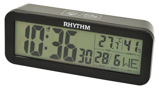 LCT107NR02 Black Digital Clock